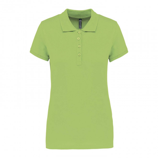 POLO FEMME PERSONNALISABLE 'KARIBO 180' - citron vert