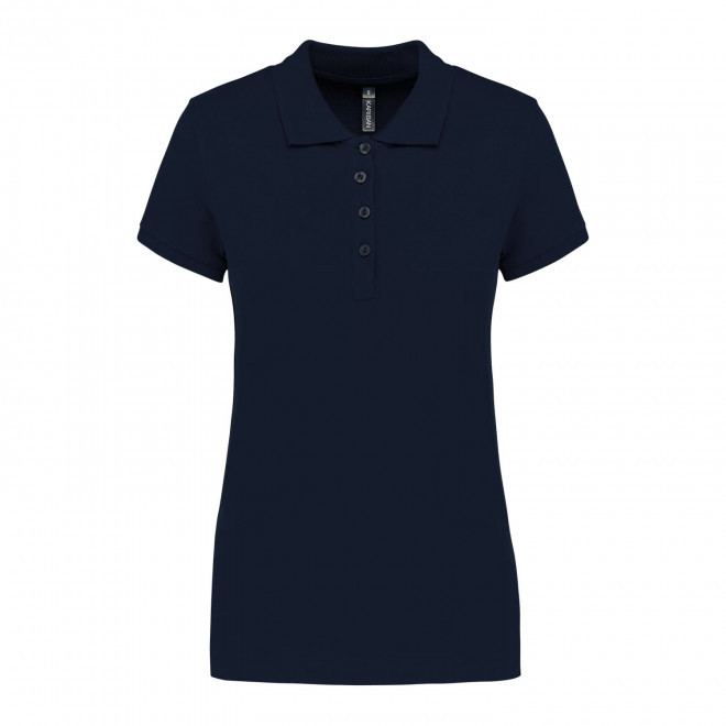 POLO FEMME PERSONNALISABLE 'KARIBO 180' - bleu marine