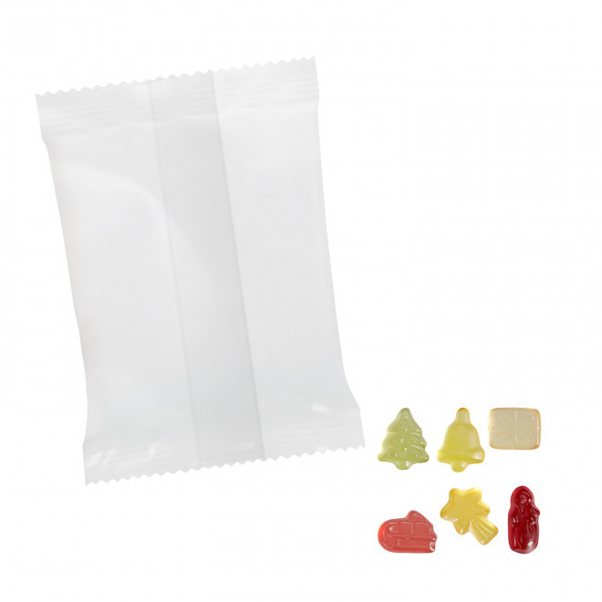 LOT DE 100 SACHETS DE BONBONS PERSONNALISABLES 'HARIBO' - noël
