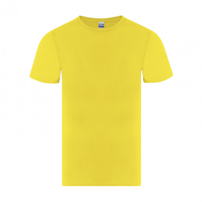 TEE-SHIRT HOMME COULEUR PERSONNALISABLE 'NAYA 150 2.0' - jaune