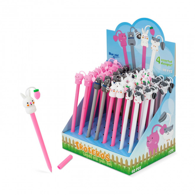 LOT DE 40 STYLOS PERSONNALISABLE 'LEGIMA'  - multicolore