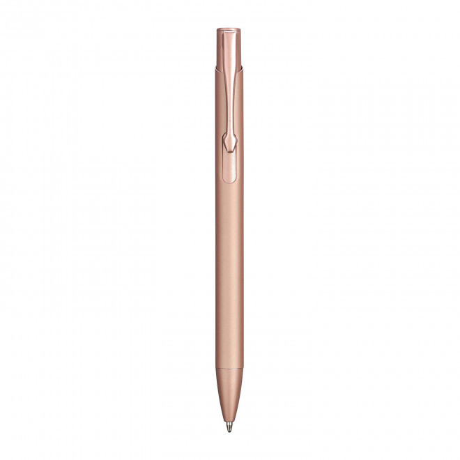 STYLO EN ALU RECYCLE 'REMI' - or rose