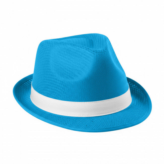 CHAPEAU AVEC BANDEAU PERSONNALISABLE 'BRAZ' - bleu clair