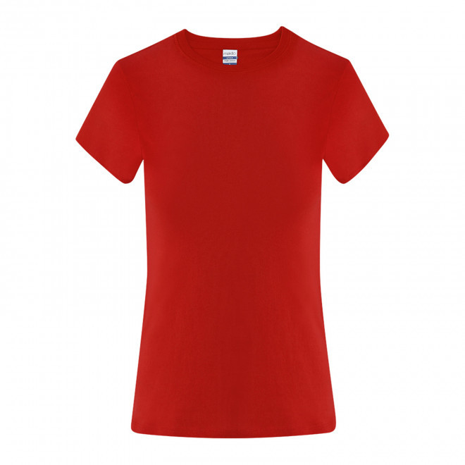 TEE-SHIRT FEMME COULEUR PERSONNALISABLE 'NAYA 150 2.0' - rouge