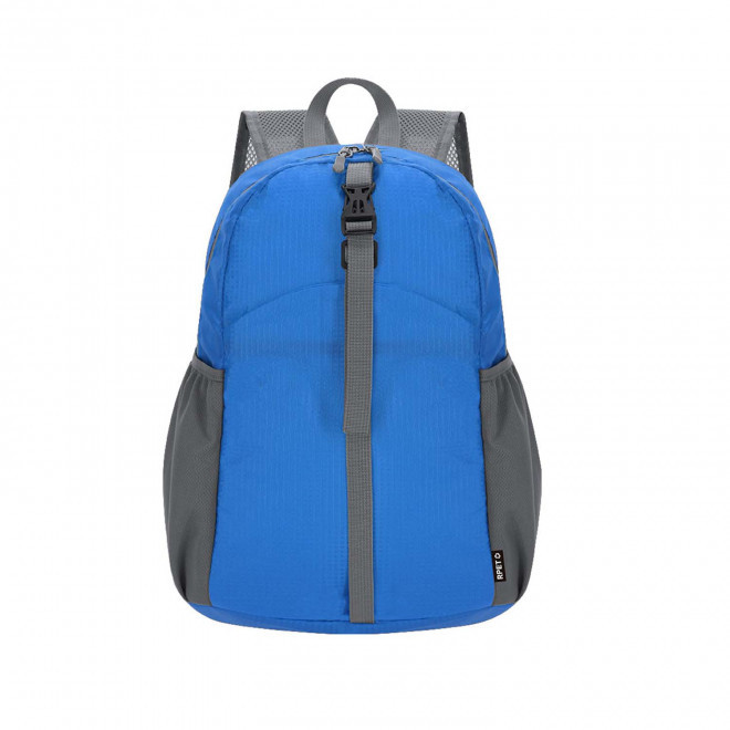 SAC A DOS PLIABLE RPET PERSONNALISABLE 'CHRISTY' - bleu