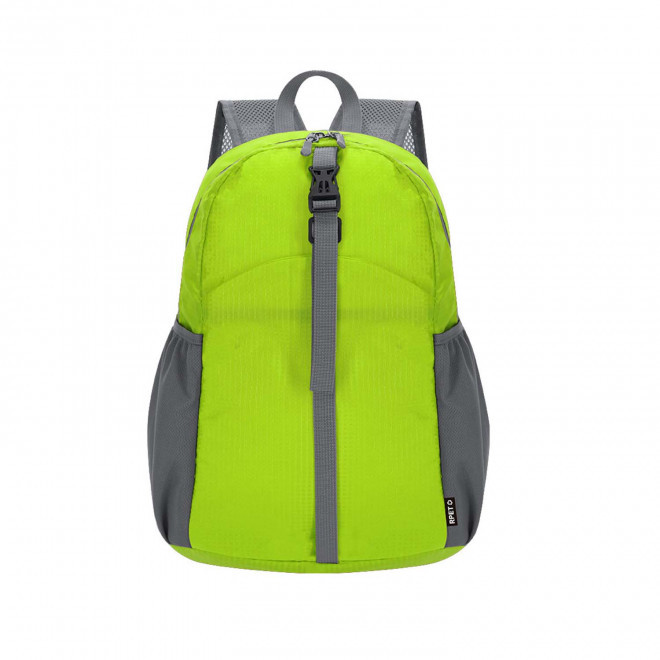 SAC A DOS PLIABLE RPET PERSONNALISABLE 'CHRISTY' - vert