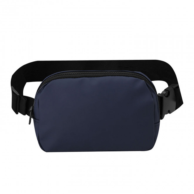 BANANE EN PU PERSONNALISABLE 'COLLY'  - bleu marine