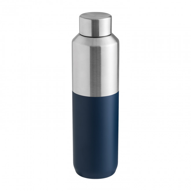 GOURDE ISOTHERME RECYCLEE 600ML PERSONNALISABLE 'ALSYO' - bleu