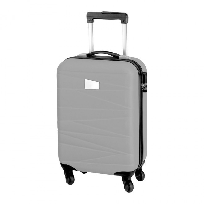 VALISE TROLLEY CABINE PUBLICITAIRE 'PADUA' - gris