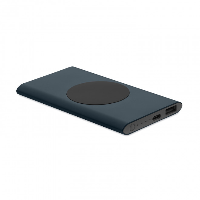 BATTERIE PERSONNALISABLE INDUCTION 'LERGEN 5000 MAH' - bleu marine