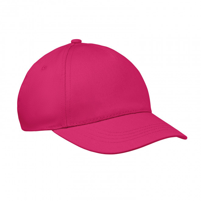 CASQUETTE 5 PANS ENFANT PERSONNALISABLE 'BUZZ' - fuchsia