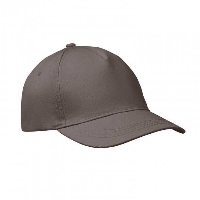 CASQUETTE 5 PANS PERSONNALISABLE 'BUZZ' - gris foncé