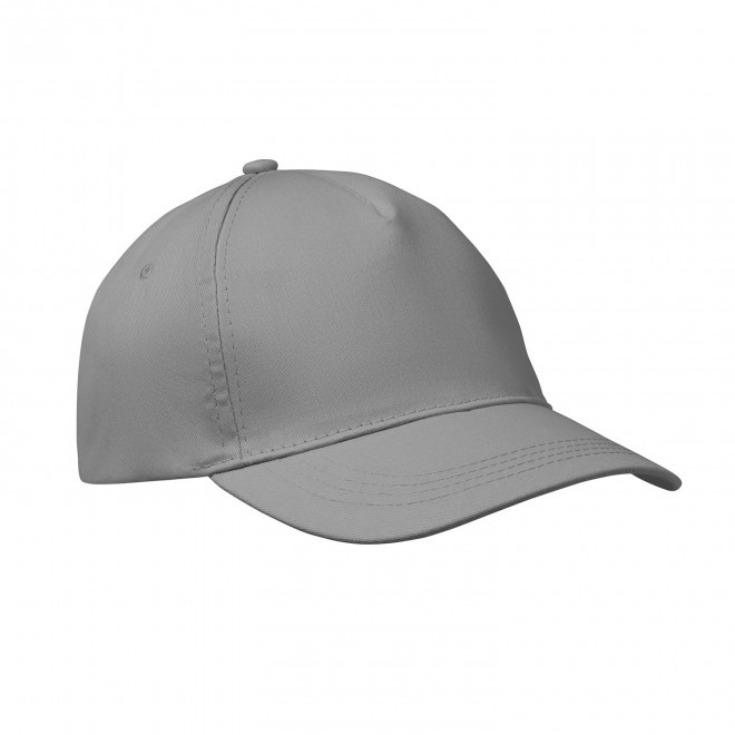 CASQUETTE 5 PANS PERSONNALISABLE 'BUZZ' - gris clair
