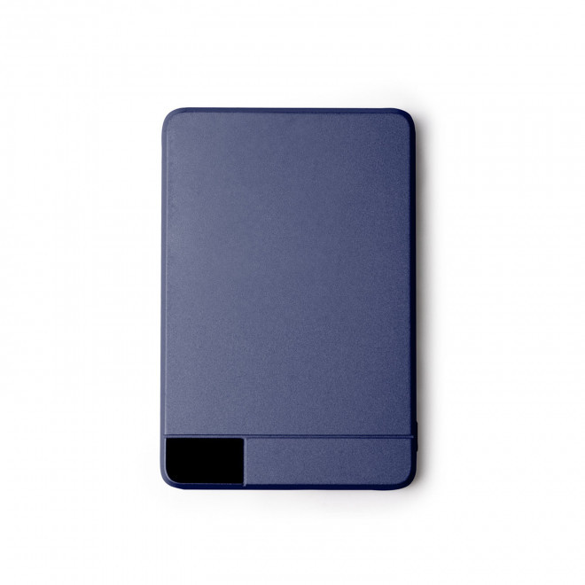 BATTERIE PERSONNALISABLE MAGNETIQUE 5000 MAH 'ALUMANO' - bleu royal
