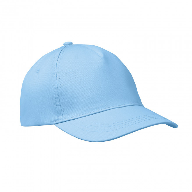 CASQUETTE 5 PANS PERSONNALISABLE 'BUZZ' - bleu ciel
