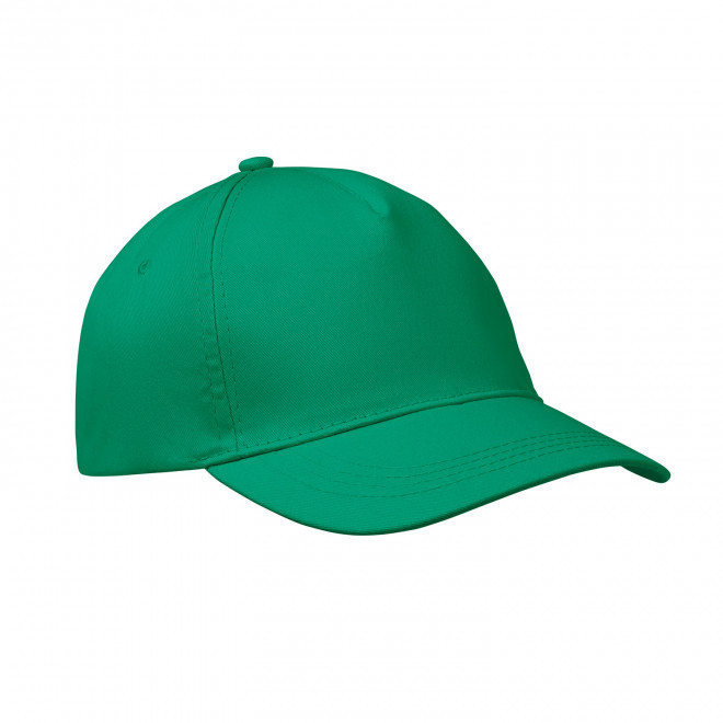 CASQUETTE 5 PANS PERSONNALISABLE 'BUZZ' - vert prairie