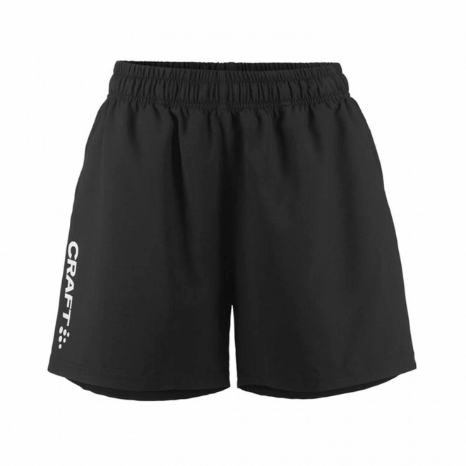 SHORT SPORT FEMME PERSONNALISABLE 'RUSH 2.0' - noir