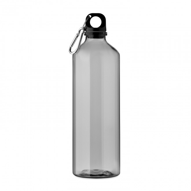 GOURDE PUBLICITAIRE RPET AVEC MOUSQUETON 750ML 'MANCYU' - gris