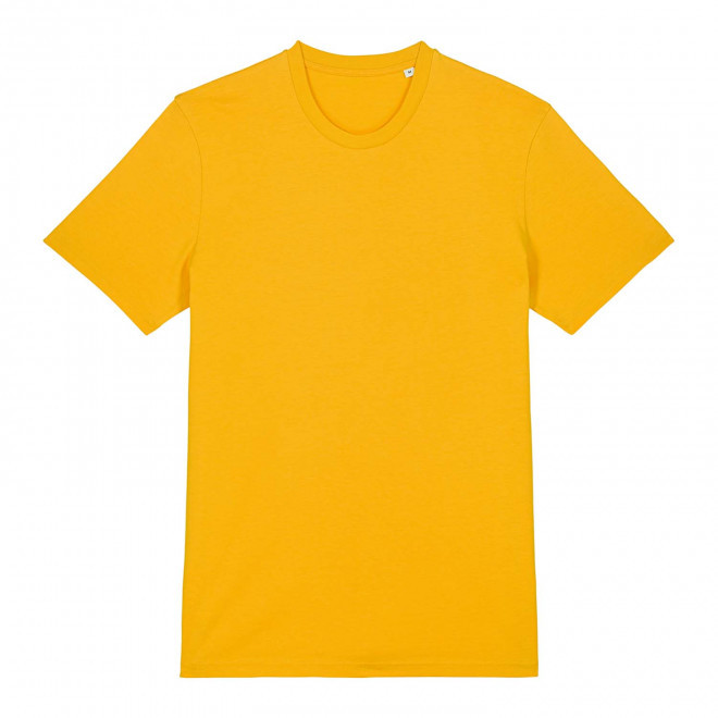 TEE-SHIRT PERSONNALISABLE MIXTE COULEUR 'CRAFTER' - jaune