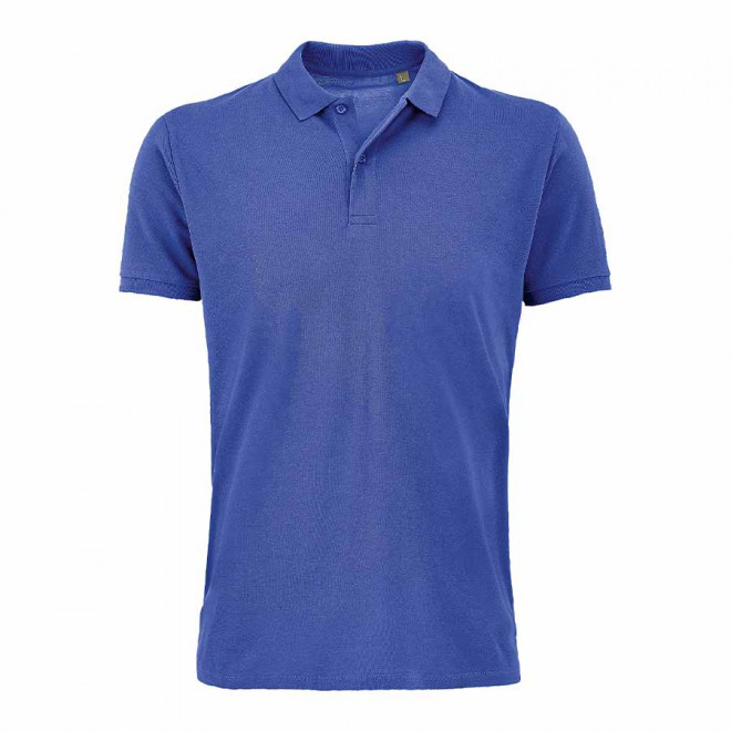 POLO PUBLICITAIRE HOMME 'PLANET' COULEUR 170 GR/M² - royal