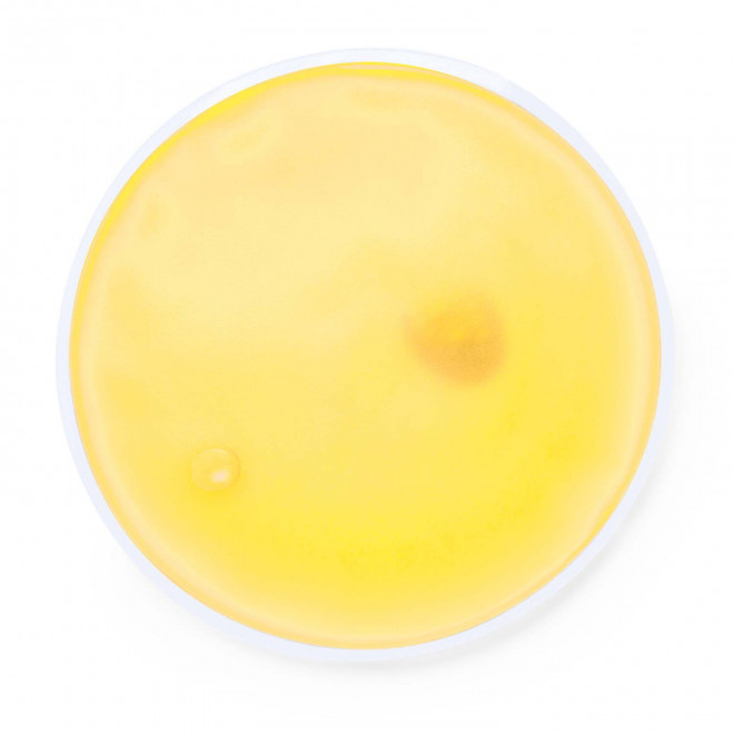 CHAUFFERETTE PERSONNALISABLE 'GROENLAND ROND' - jaune