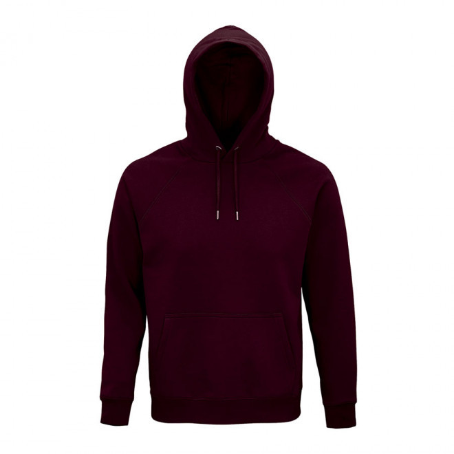 SWEAT-SHIRT PROMOTIONNEL MIXTE BIO 'STELLAR' 280 GR/M² - bordeaux