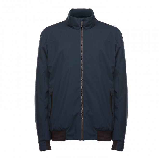 IMPERMEABLE MIXTE PERSONNALISABLE 'PRIME JACKET' - bleu marine