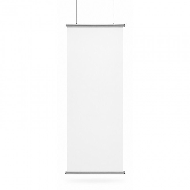 KAKEMONO SUSPENDU PERSONNALISÉ 'MESSAIR' - 60x150cm