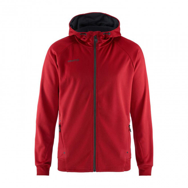 VESTE CAPUCHE HOMME PERSONNALISABLE 'ADV UNIFY FZ' - rouge
