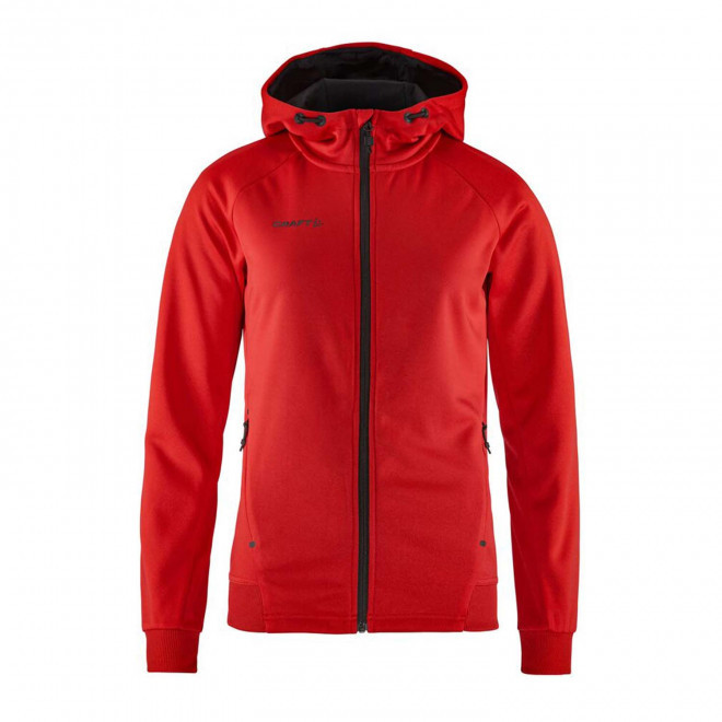 VESTE CAPUCHE FEMME PERSONNALISABLE 'ADV UNIFY FZ' - rouge
