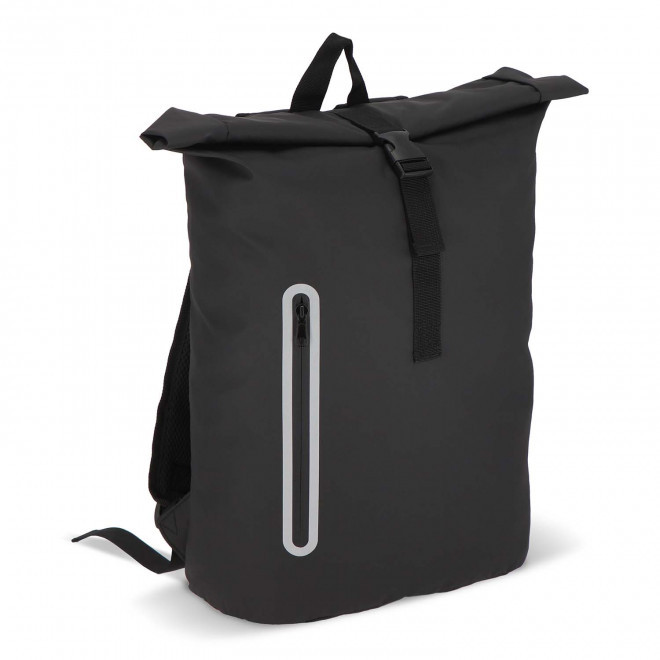 SAC A DOS 20 L EN PU PERSONNALISABLE 'ONNAX' - noir