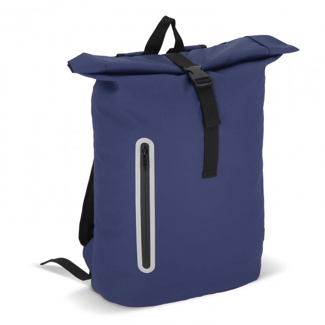 SAC A DOS 20 L EN PU PERSONNALISABLE 'ONNAX' - bleu marine