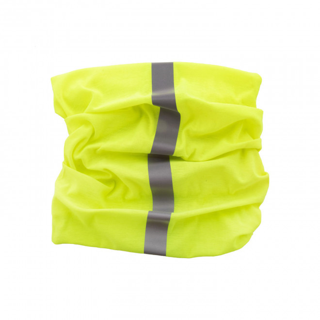 TOUR DE COU REFLECHISSANT PERSONNALISE 'FRIOLO' - jaune