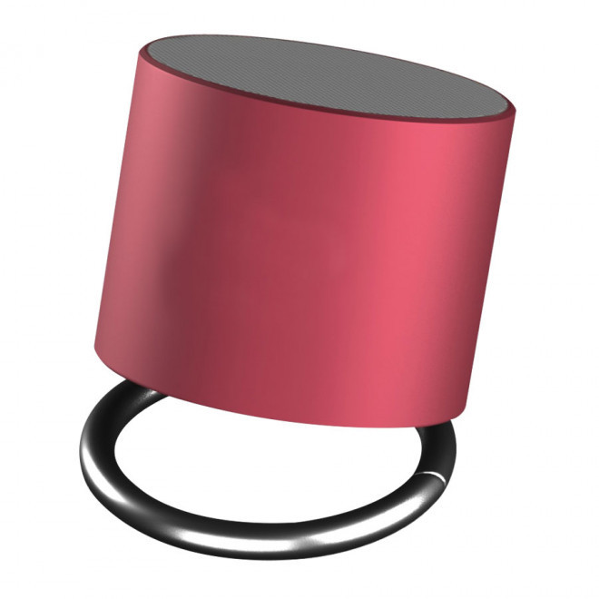 ENCEINTE BLUETOOTH® SCX® PERSONNALISÉE 3W ANTIBACTÉRIENNE 'INPOU' - rouge