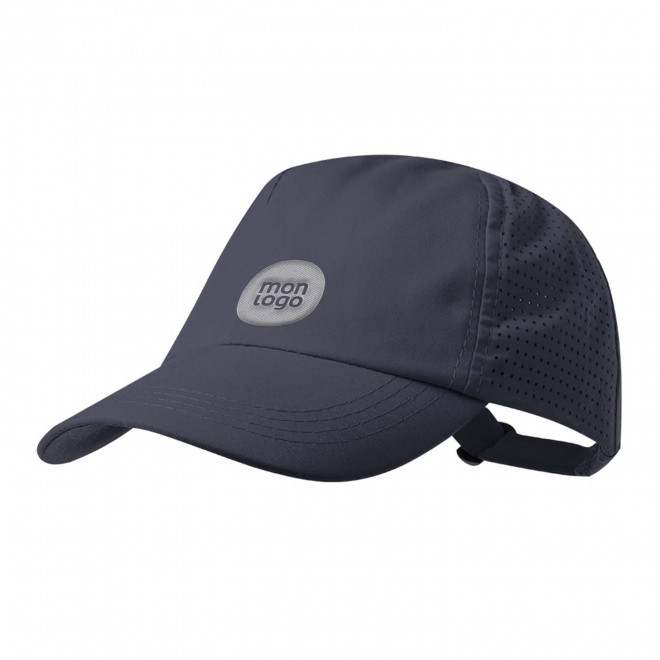 CASQUETTE SPORT PERSONNALISABLE 'CARUN 5' - bleu marine