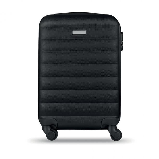 VALISE PERSONNALISÉE TROLLEY CABINE 'SYRACUSE' - noir