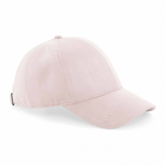 CASQUETTE PERSONNALISABLE EFFET DAIM 'DAIMO' - rose