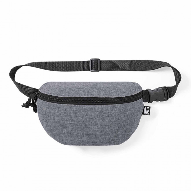 SAC BANANE PERSONNALISEE EN RPET 'AZOV' - gris