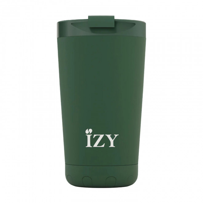 MUG ISOTHERME 350ML PERSONNALISE 'IZYO FULL' - vert
