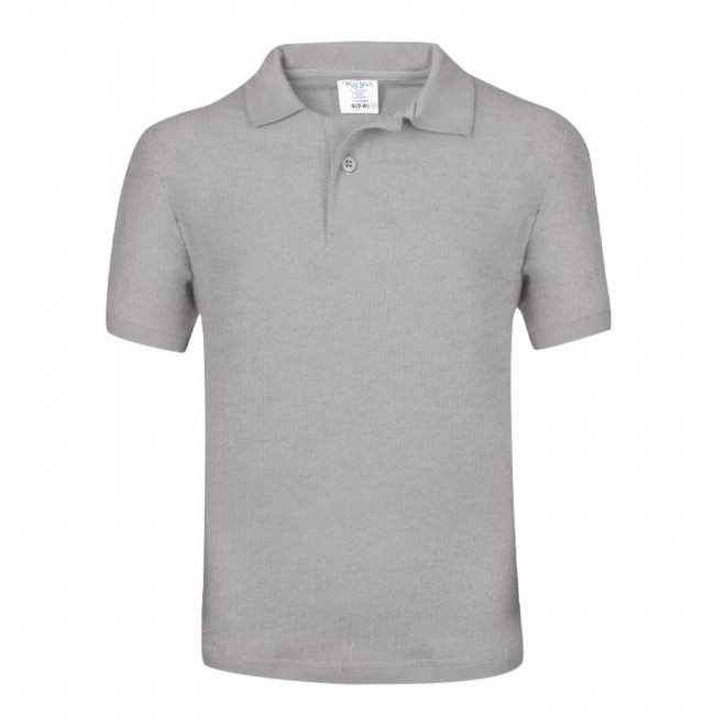 POLO ENFANT COULEUR PERSONNALISABLE 'TERIM 180' - gris