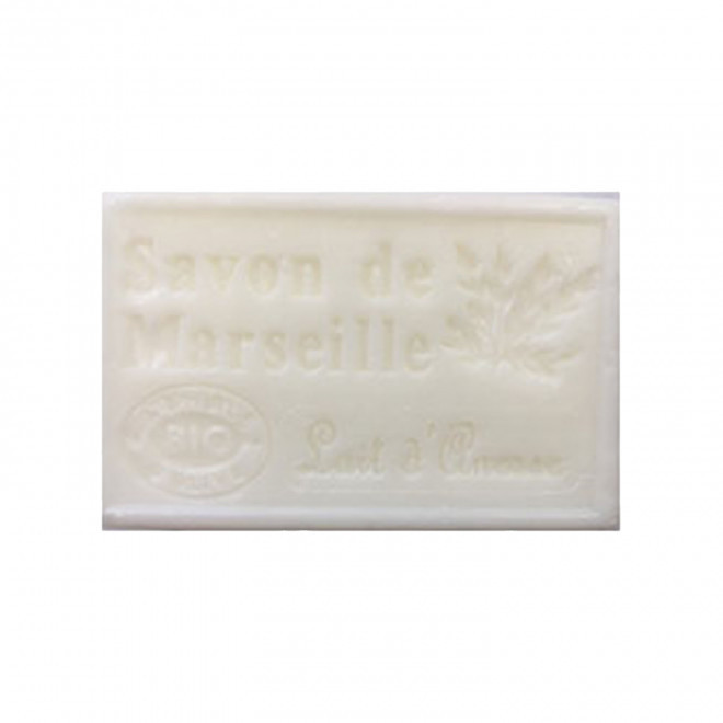 SAVON DE MARSEILLE PERSONNALISE 125GR 'OLIVIA' - lait d'ânesse