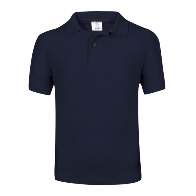 POLO ENFANT COULEUR PERSONNALISABLE 'TERIM 180' - bleu nuit