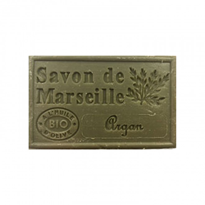 SAVON DE MARSEILLE PERSONNALISE 125GR 'OLIVIA' - argan