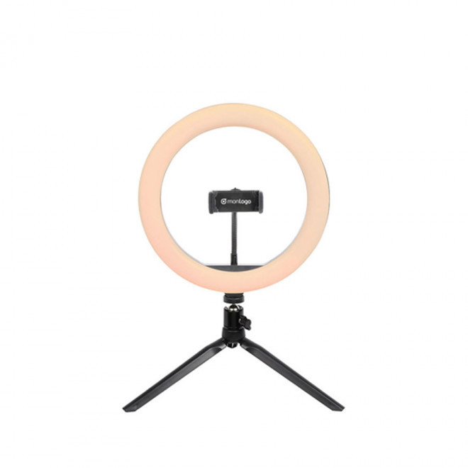 RING LIGHT AVEC TRÉPIED LIVOO® 'SPOTLIGHT' - noir