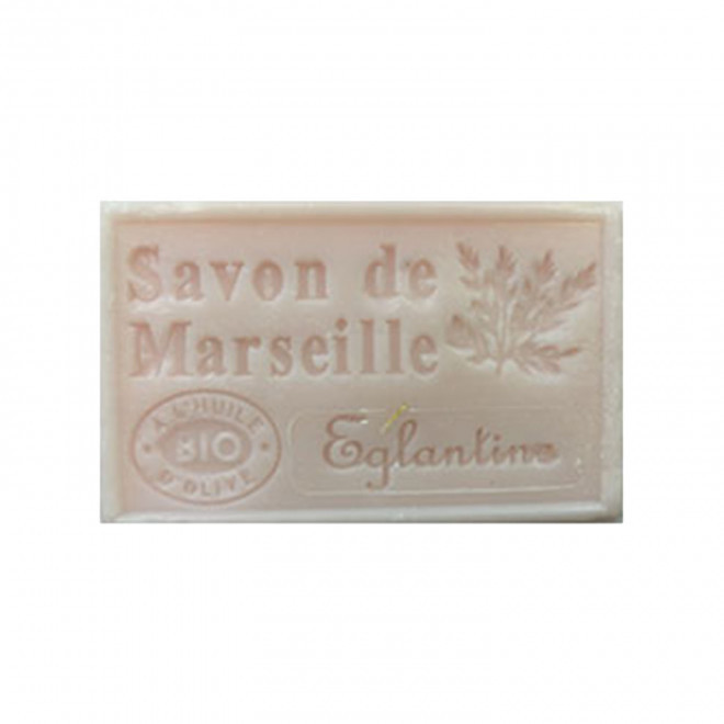 SAVON DE MARSEILLE PERSONNALISE 125GR 'OLIVIA' - églantine