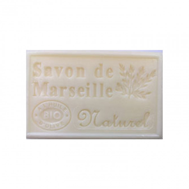 SAVON DE MARSEILLE PERSONNALISE 125GR 'OLIVIA' - naturel