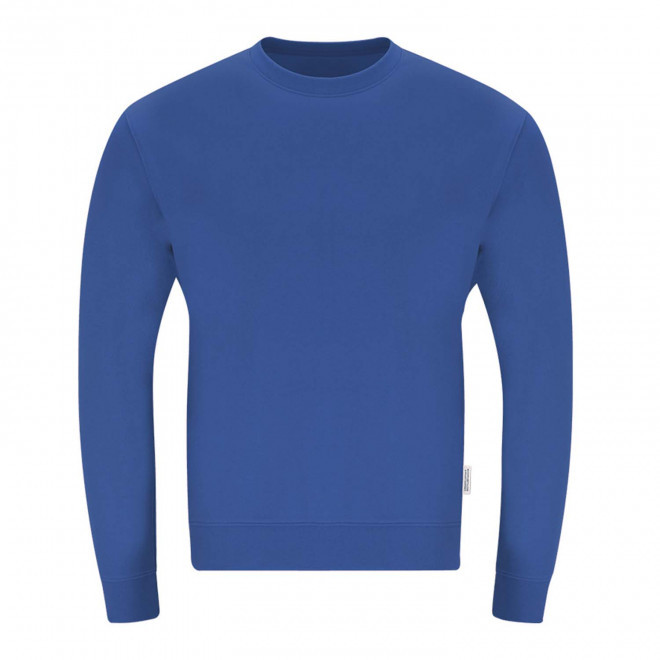 SWEAT COL ROND PERSONNALISABLE 'MORALIE BIO' - bleu