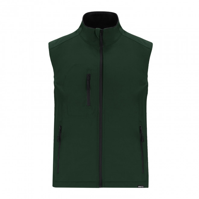 SOFTSHELL RPET PERSONNALISABLE 'SCARLA BW' - vert bouteille