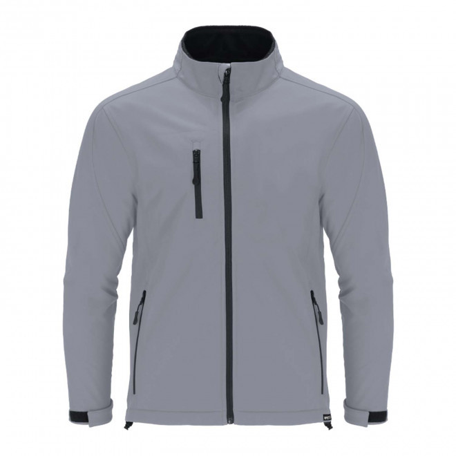 SOFTSHELL RPET PERSONNALISABLE 'SCARLA' - gris