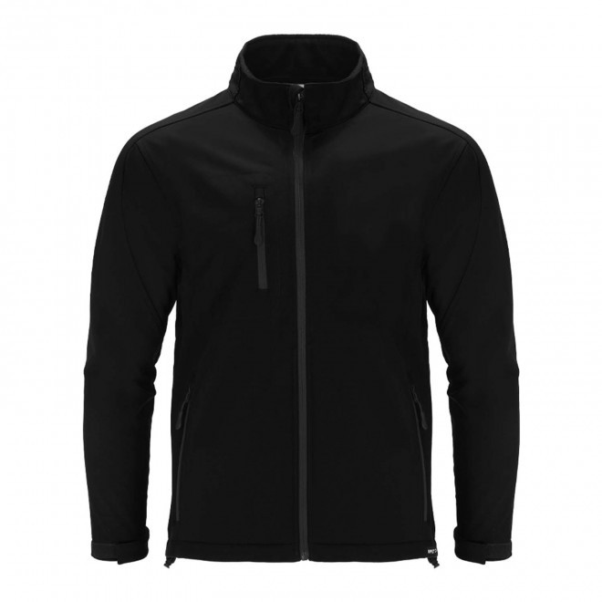 SOFTSHELL RPET PERSONNALISABLE 'SCARLA' - noir
